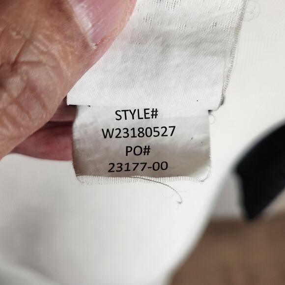 Prana Foundation Turtleneck Top Modal Women's Small Charcoal Heather Stripe - Picture 10 of 10